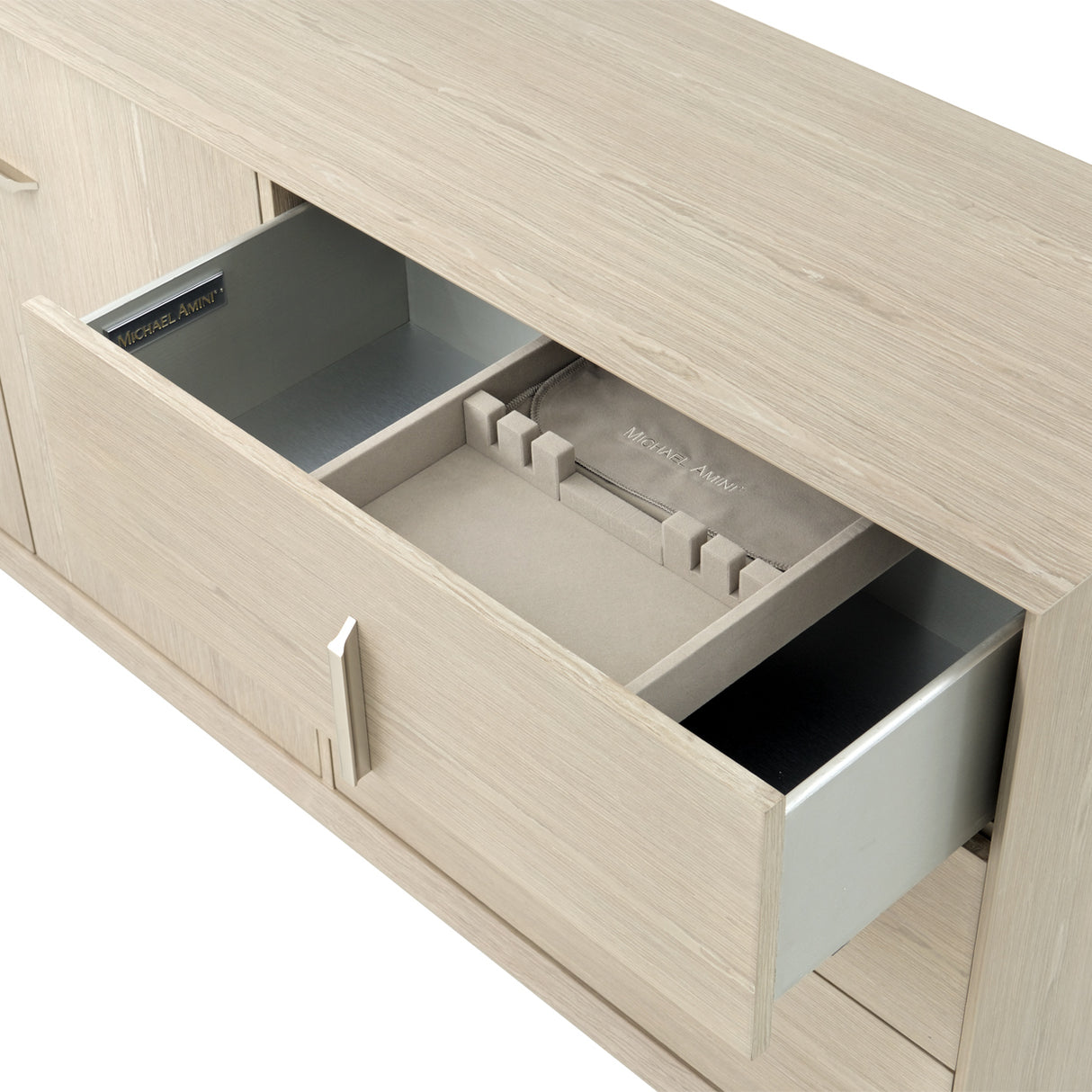 Lotus Bay Sand Sideboard from Michael Amini - Luna Furniture