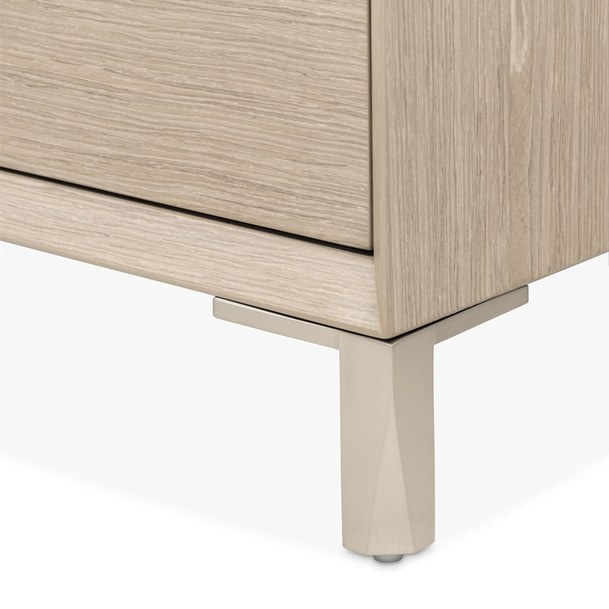 Lotus Bay Sand Small Nightstand from Michael Amini - Luna Furniture
