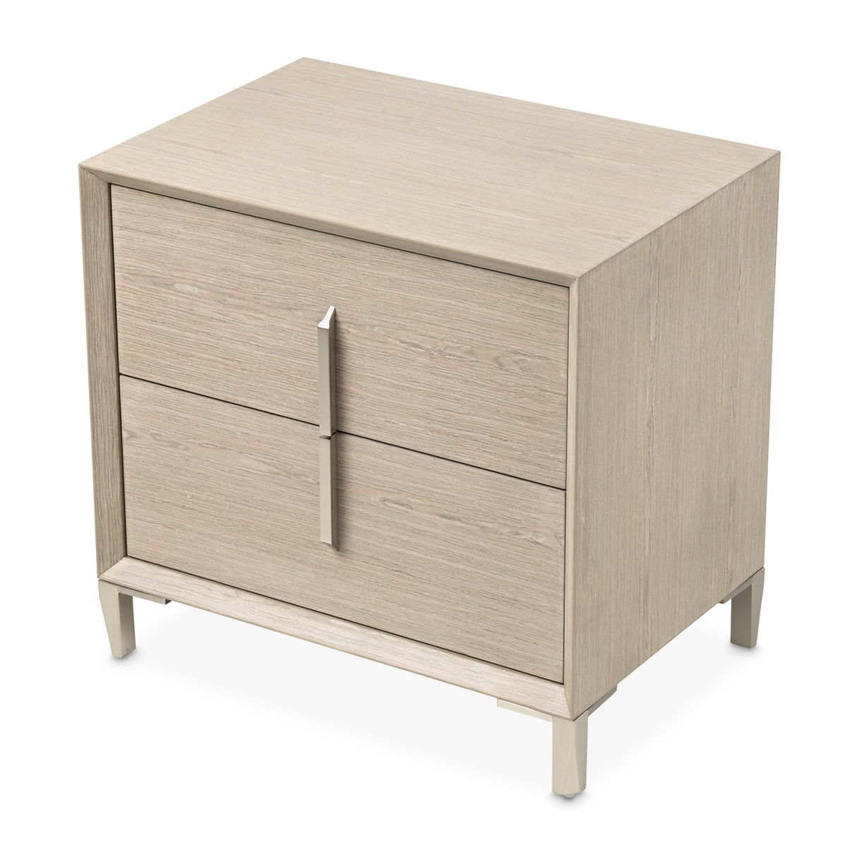 Lotus Bay Sand Large Nightstand from Michael Amini - Luna Furniture