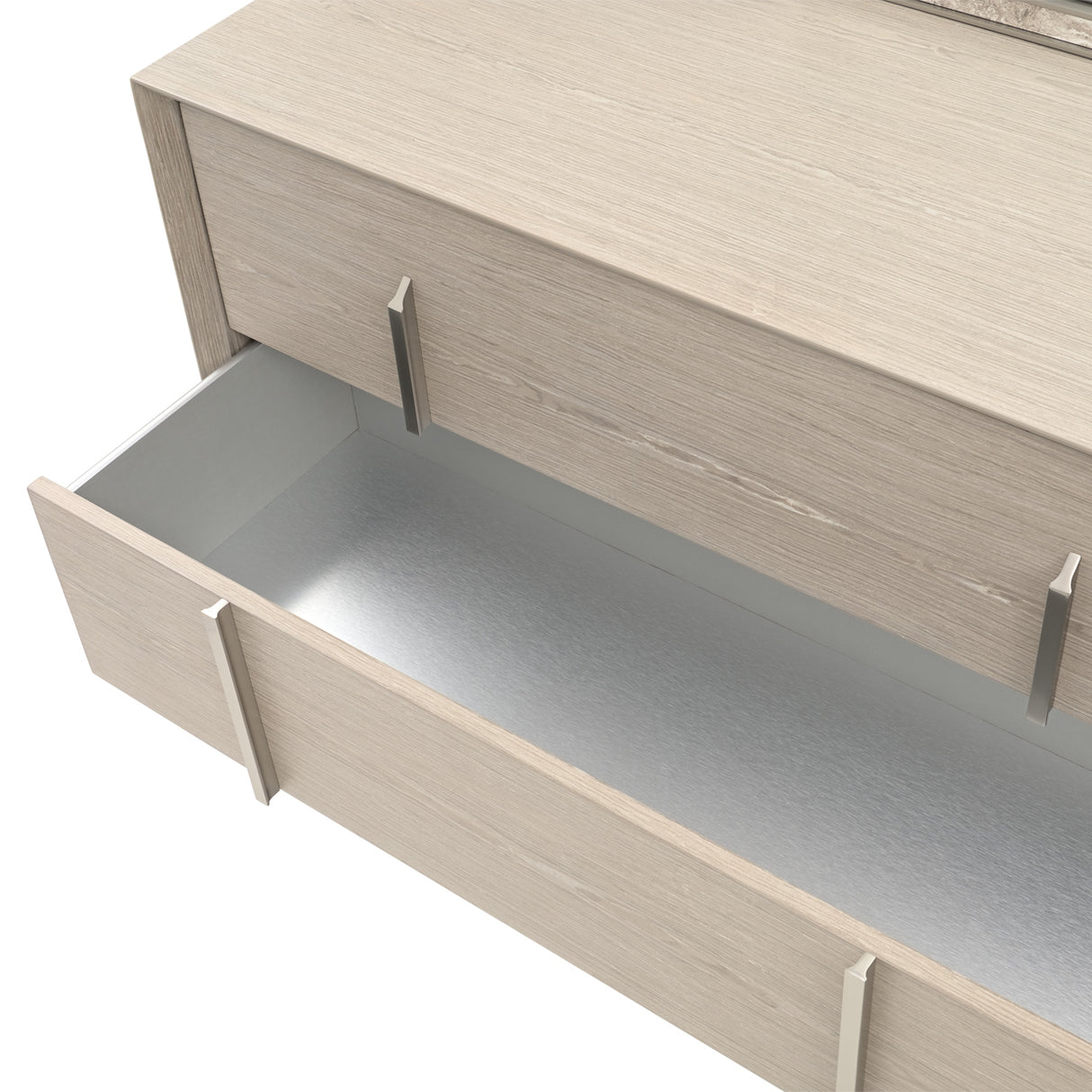 Lotus Bay Sand Large Dresser from Michael Amini - Luna Furniture