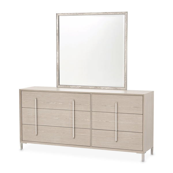 Lotus Bay Sand Large Dresser With Mirror