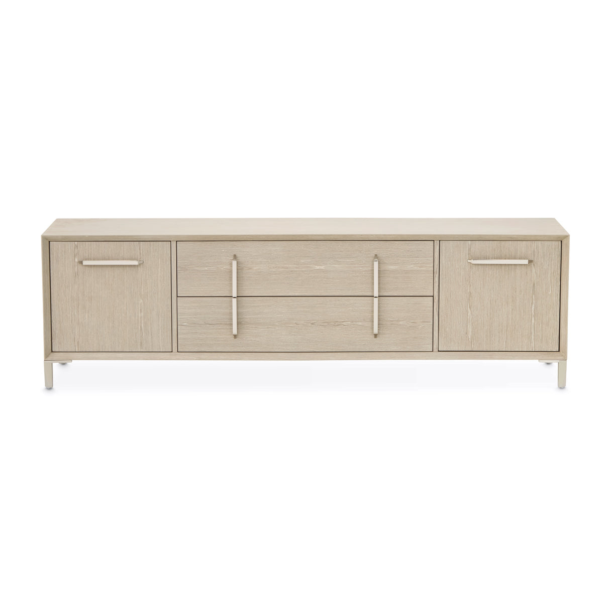 Lotus Bay Sand Tv Console from Michael Amini - Luna Furniture