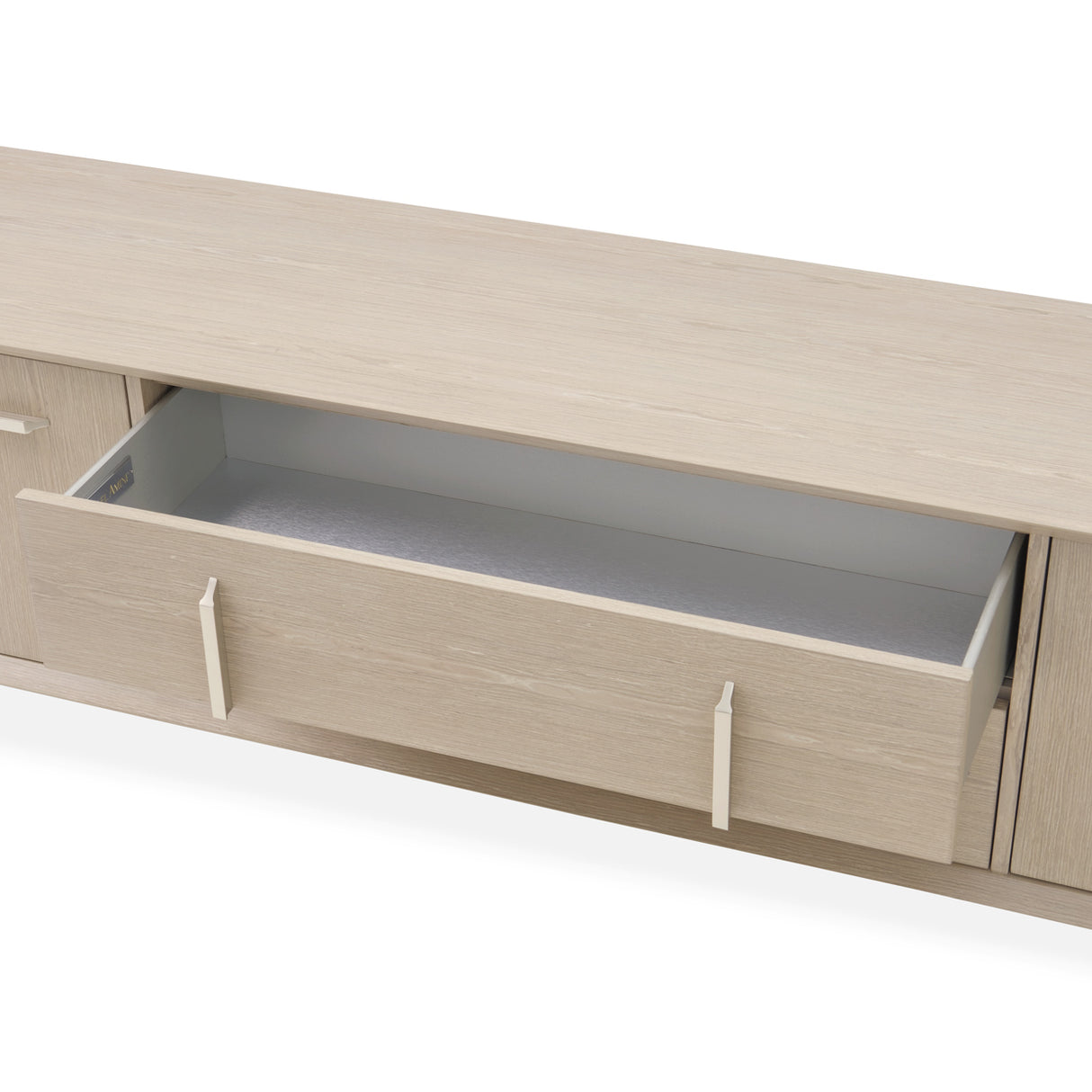 Lotus Bay Sand Tv Console from Michael Amini - Luna Furniture