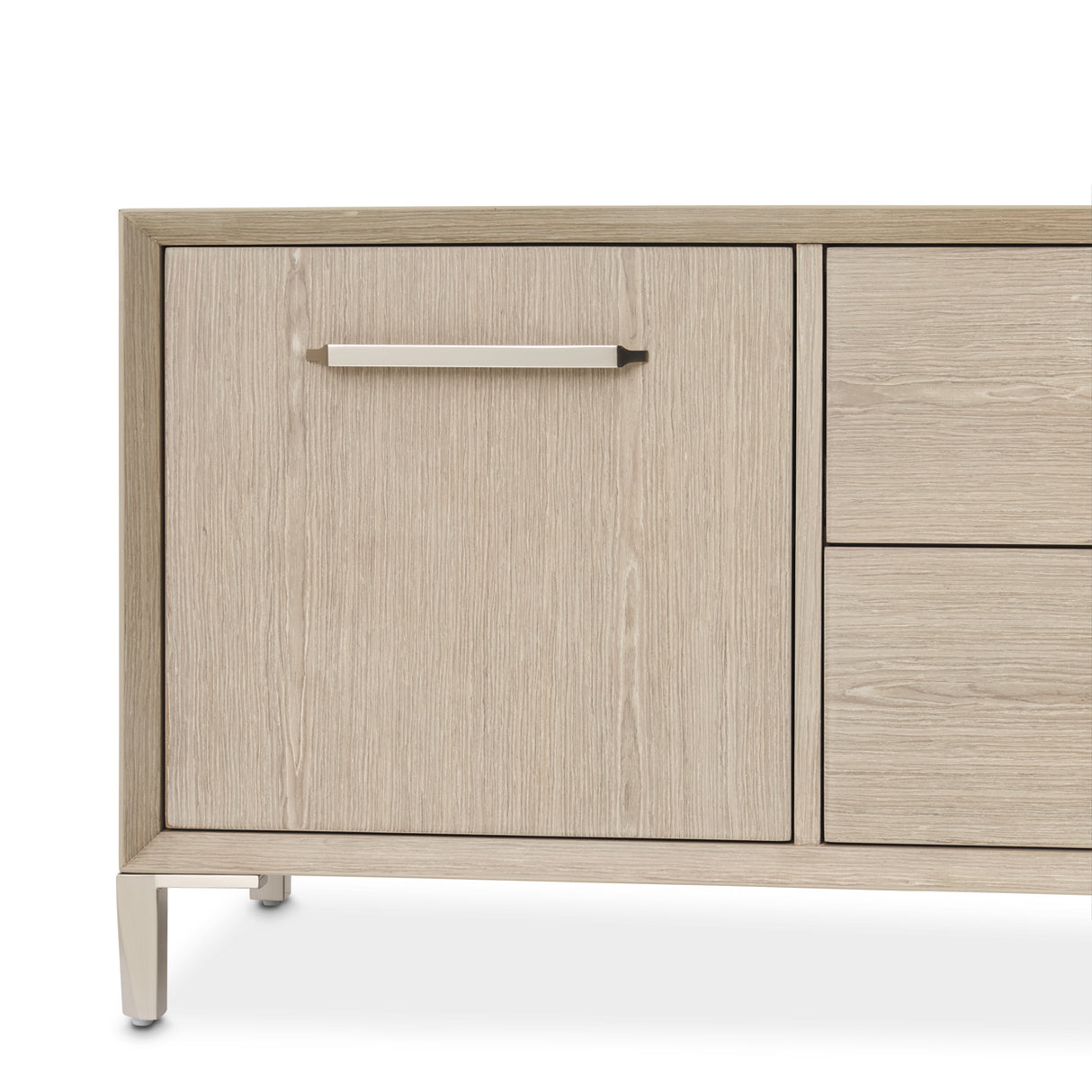 Lotus Bay Sand Tv Console from Michael Amini - Luna Furniture