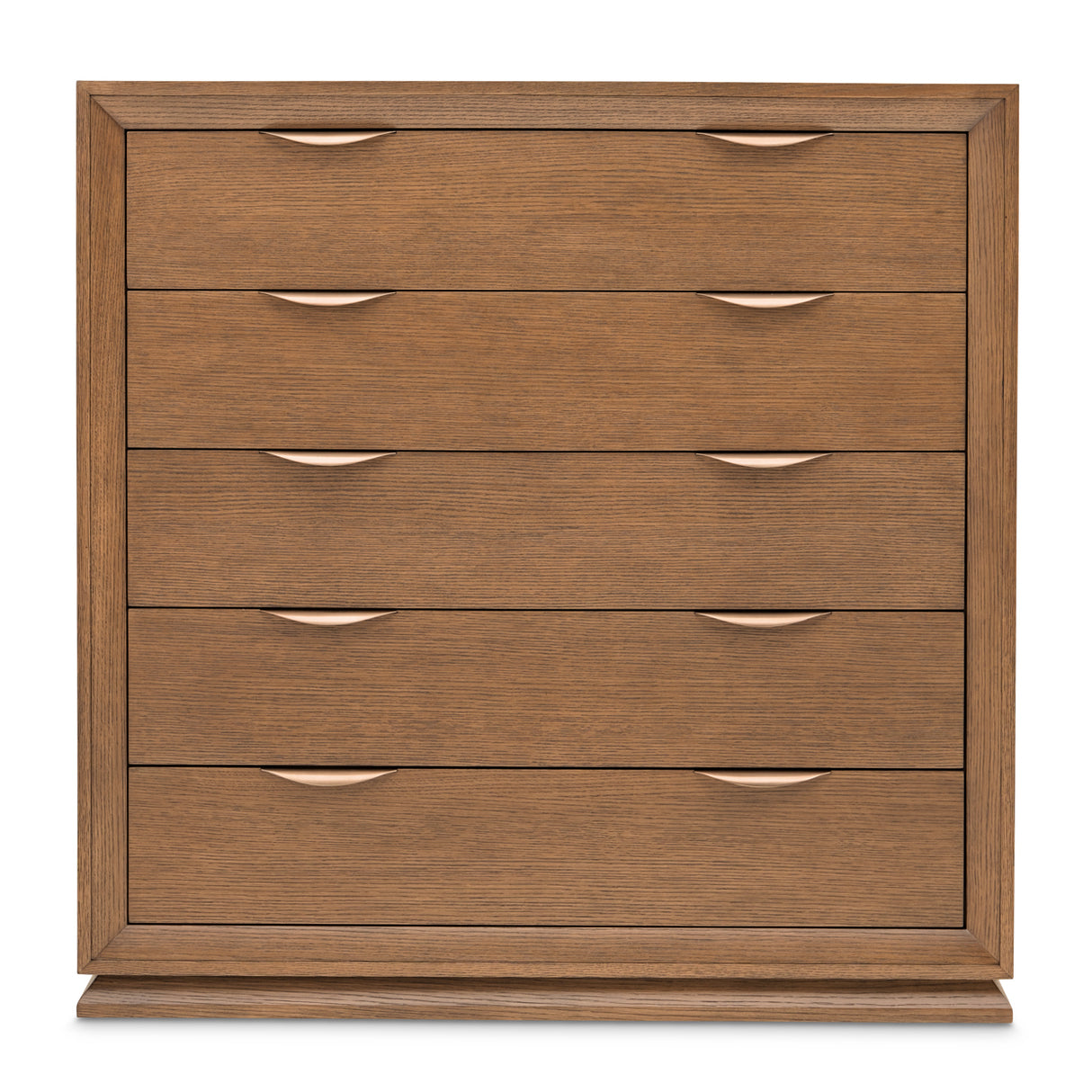 Portrait Sienna Brown 5-drawer Chest from Michael Amini - Luna Furniture