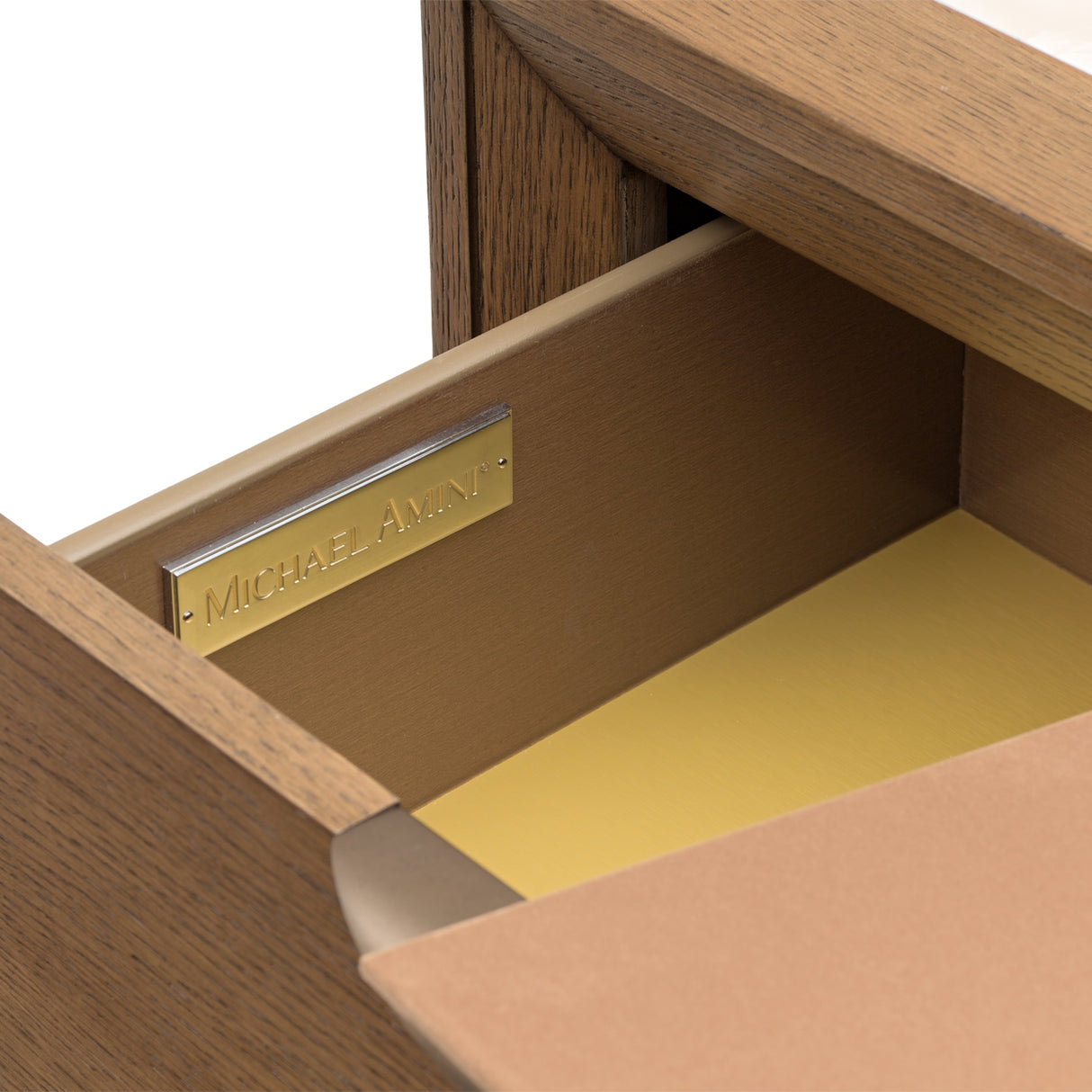 Portrait Sienna Brown 5-drawer Chest from Michael Amini - Luna Furniture
