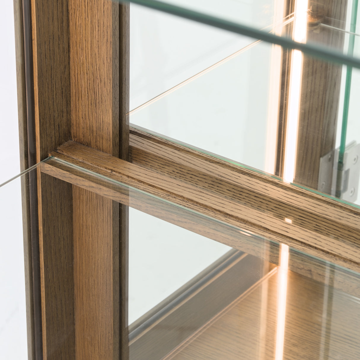 Portrait Sienna Brown Display Cabinet from Michael Amini - Luna Furniture