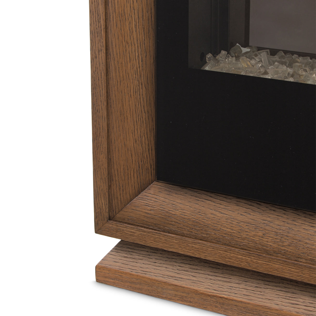 Portrait Sienna Brown Fireplace With Electric Insert from Michael Amini - Luna Furniture