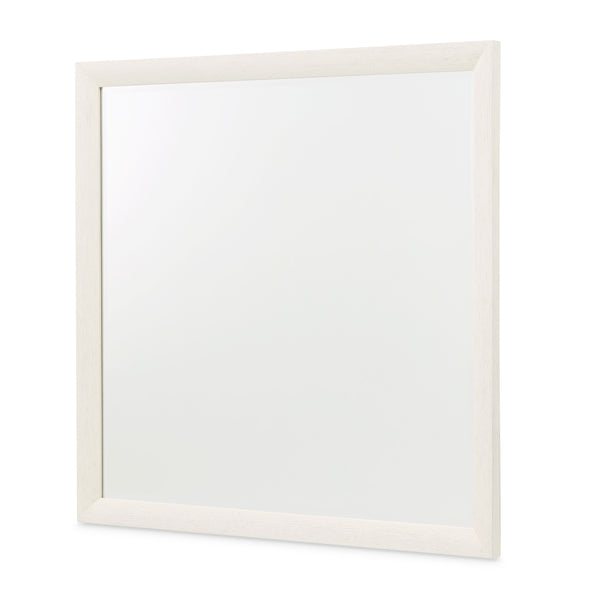 Portrait Alabaster White Mirror
