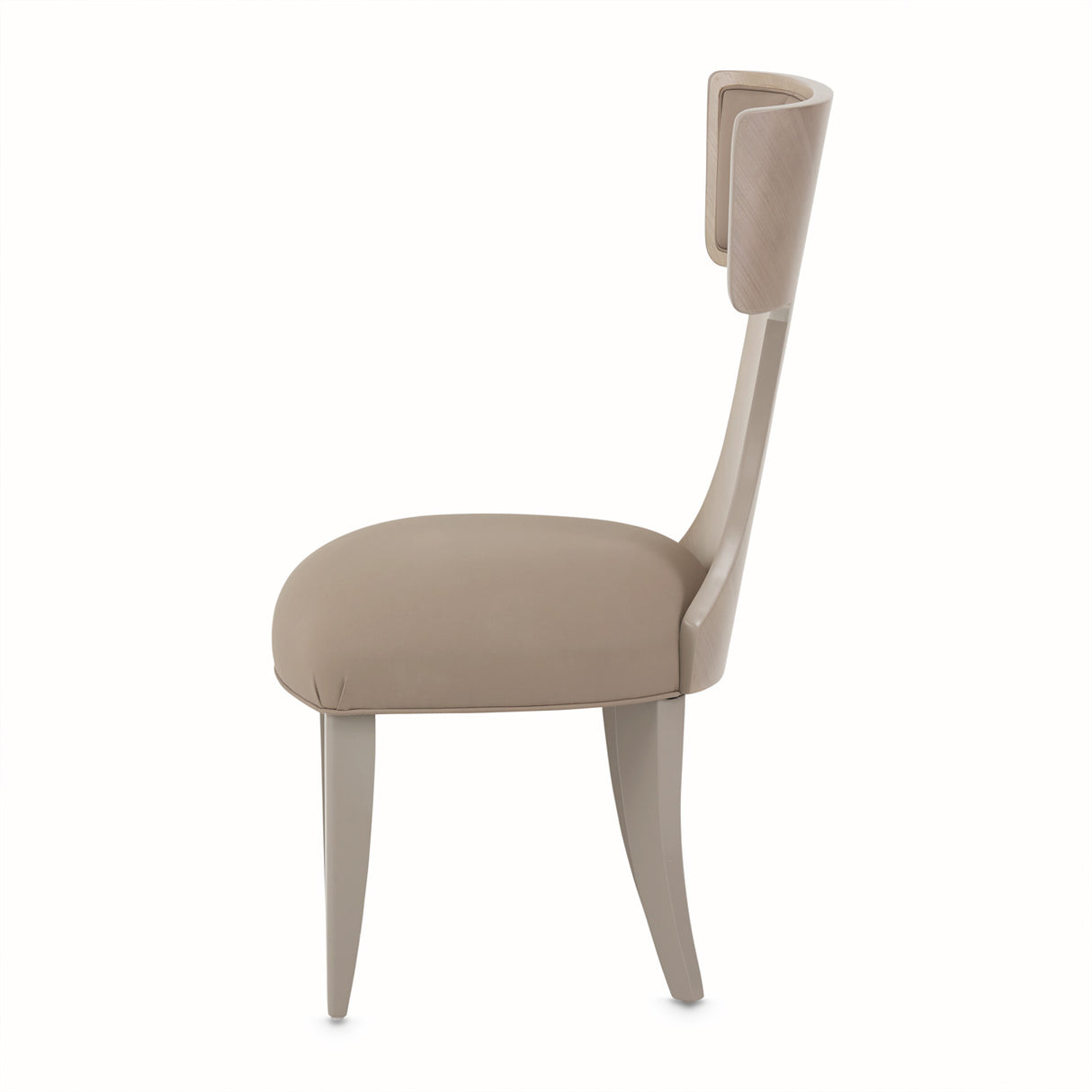 Lanterna Silver Mist Side Chair from Michael Amini - Luna Furniture