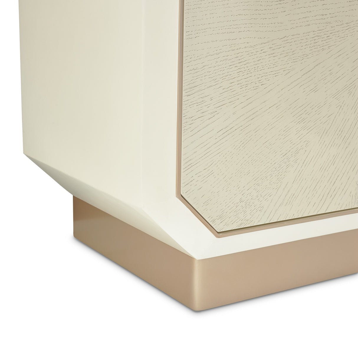 La Rachelle Medium Champagne Sideboard from Michael Amini - Luna Furniture