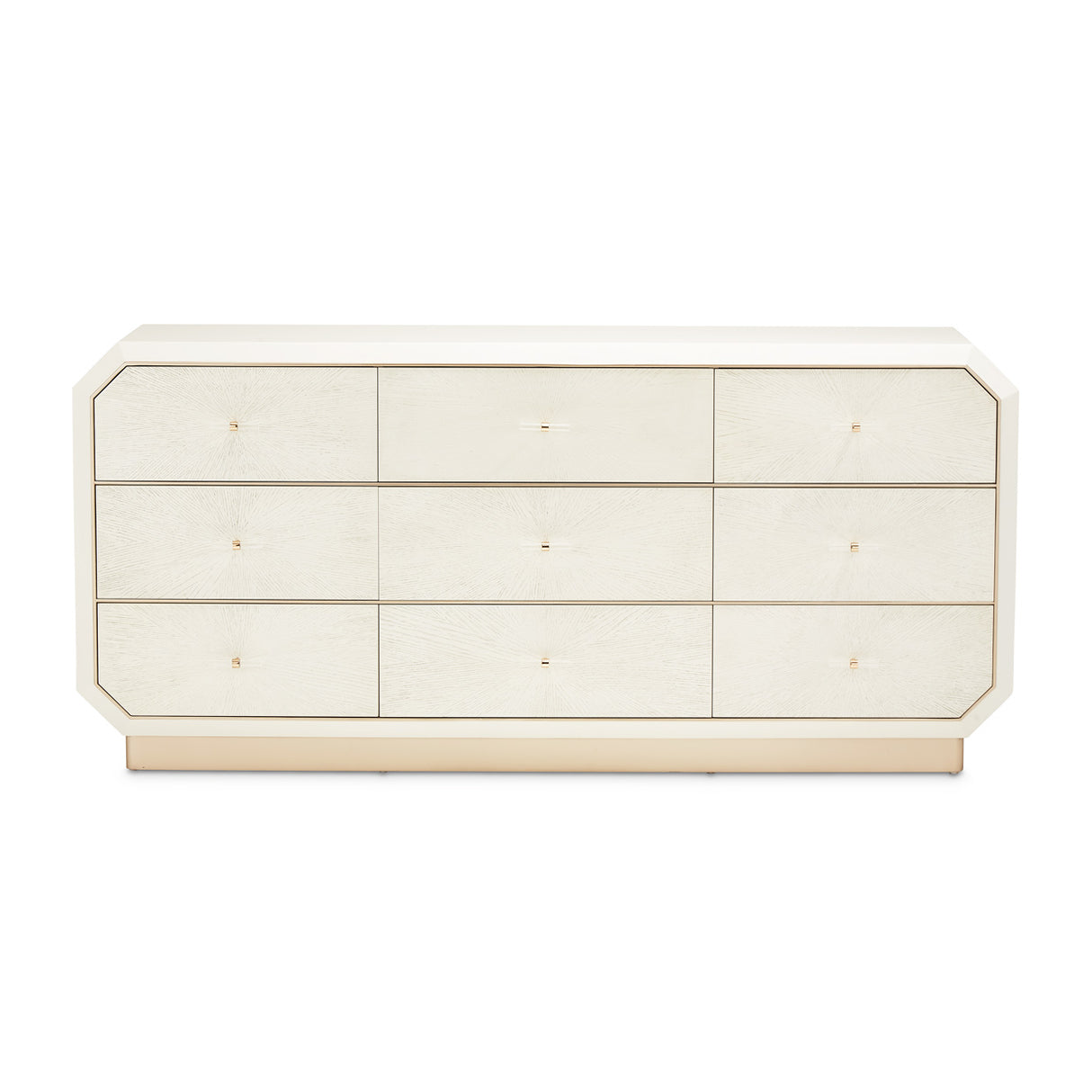 La Rachelle Medium Champagne Dresser from Michael Amini - Luna Furniture