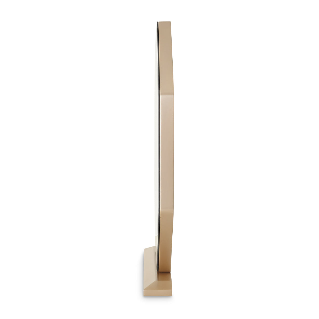 La Rachelle Medium Champagne Vanity Mirror from Michael Amini - Luna Furniture