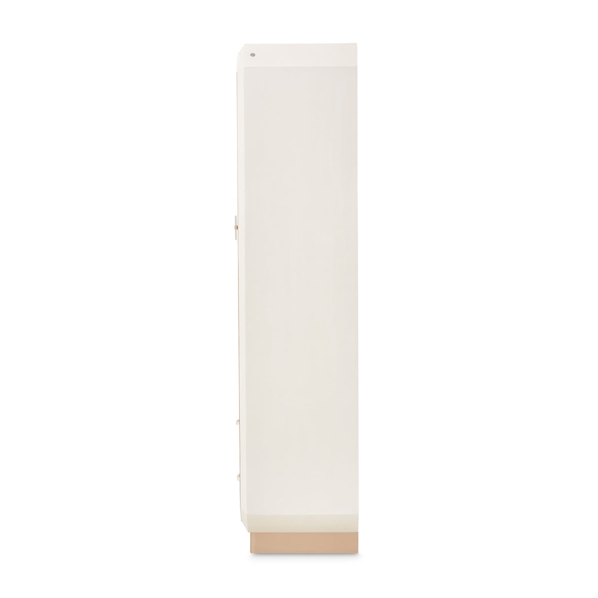 La Rachelle Medium Champagne Display Cabinet With Led Lighting from Michael Amini - Luna Furniture