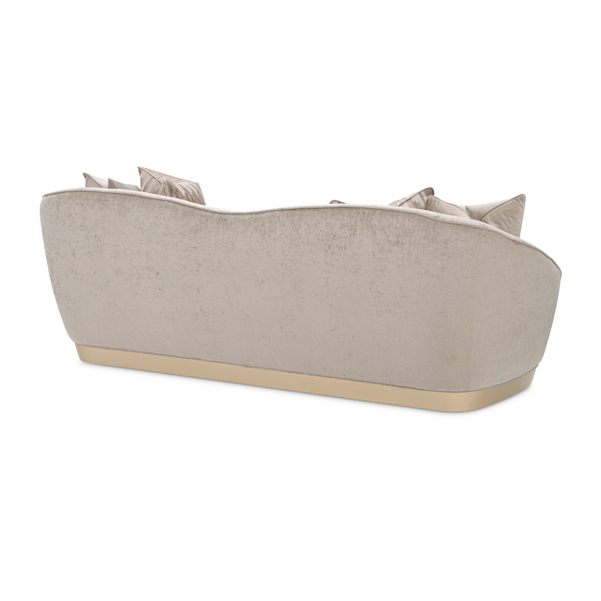 La Rachelle Medium Champagne Sofa from Michael Amini - Luna Furniture
