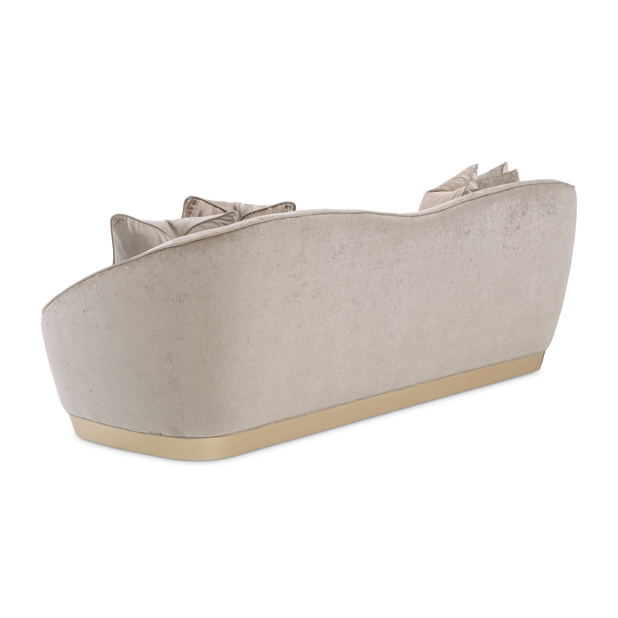 La Rachelle Medium Champagne Sofa from Michael Amini - Luna Furniture