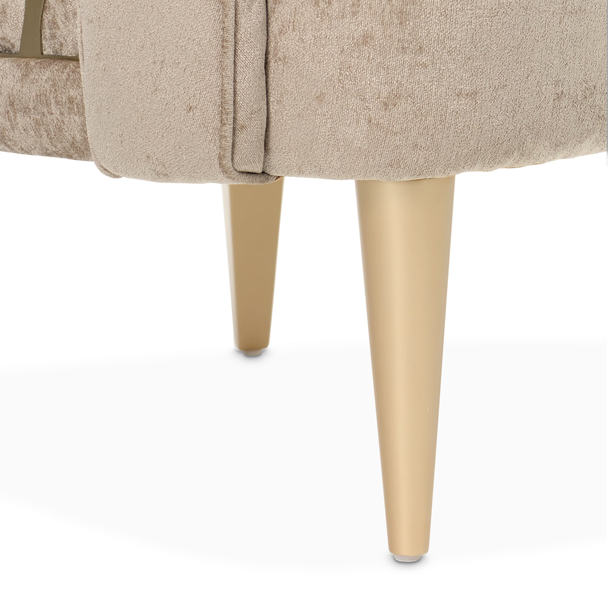 La Rachelle Medium Champagne Accent Chair from Michael Amini - Luna Furniture