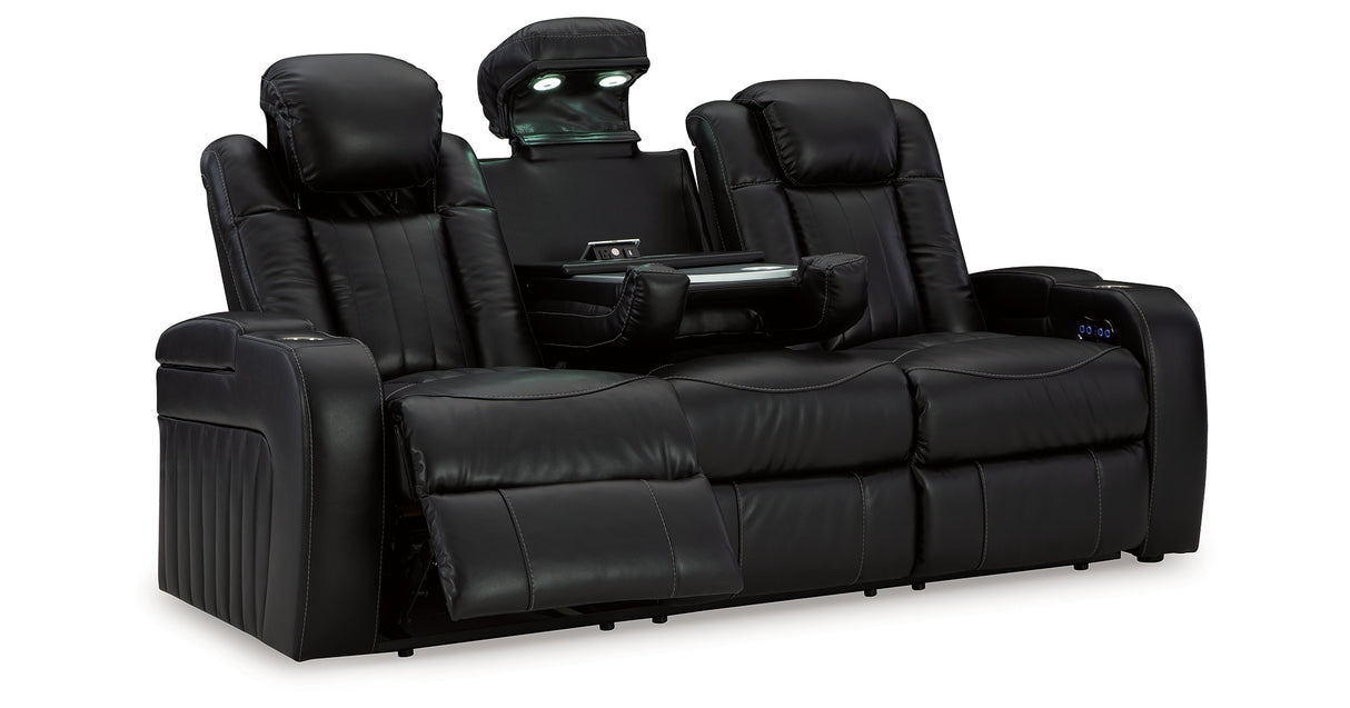 Caveman Den Power Reclining Sofa, Loveseat and Recliner from Ashley - Luna Furniture