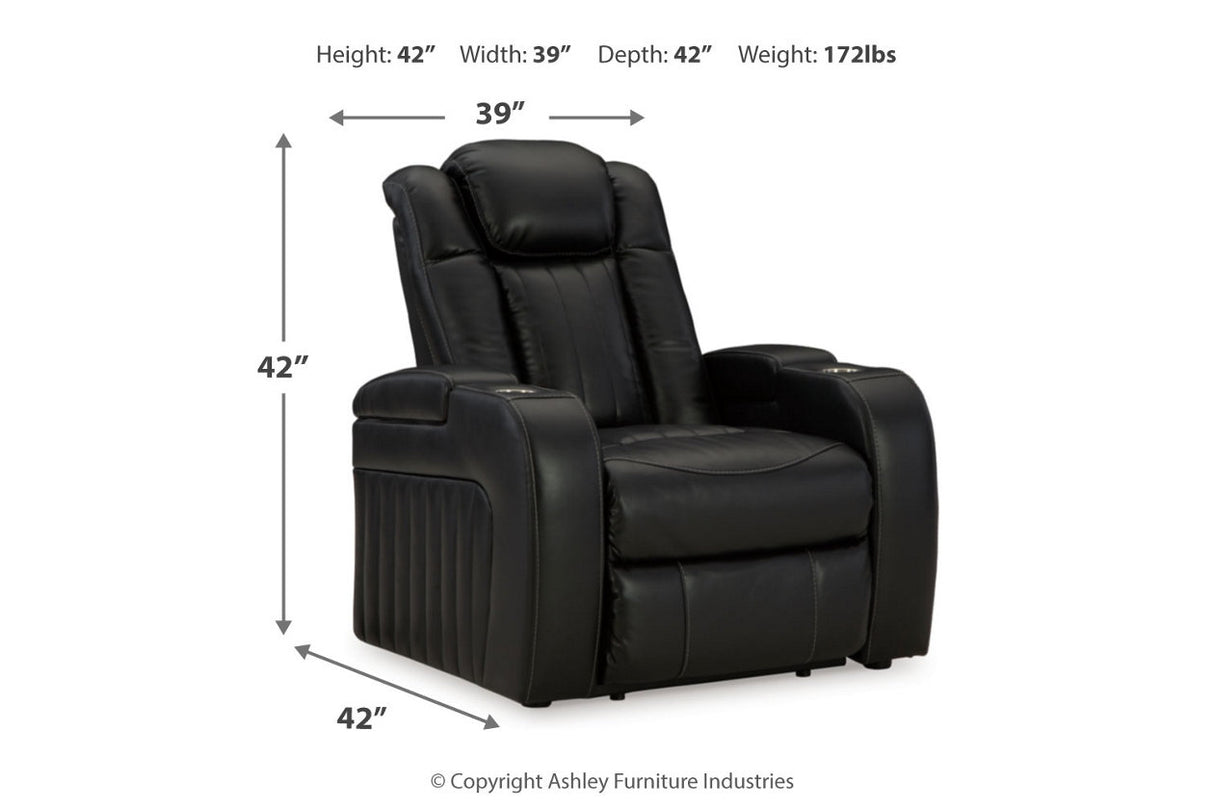 Caveman Den Power Reclining Sofa, Loveseat and Recliner from Ashley - Luna Furniture