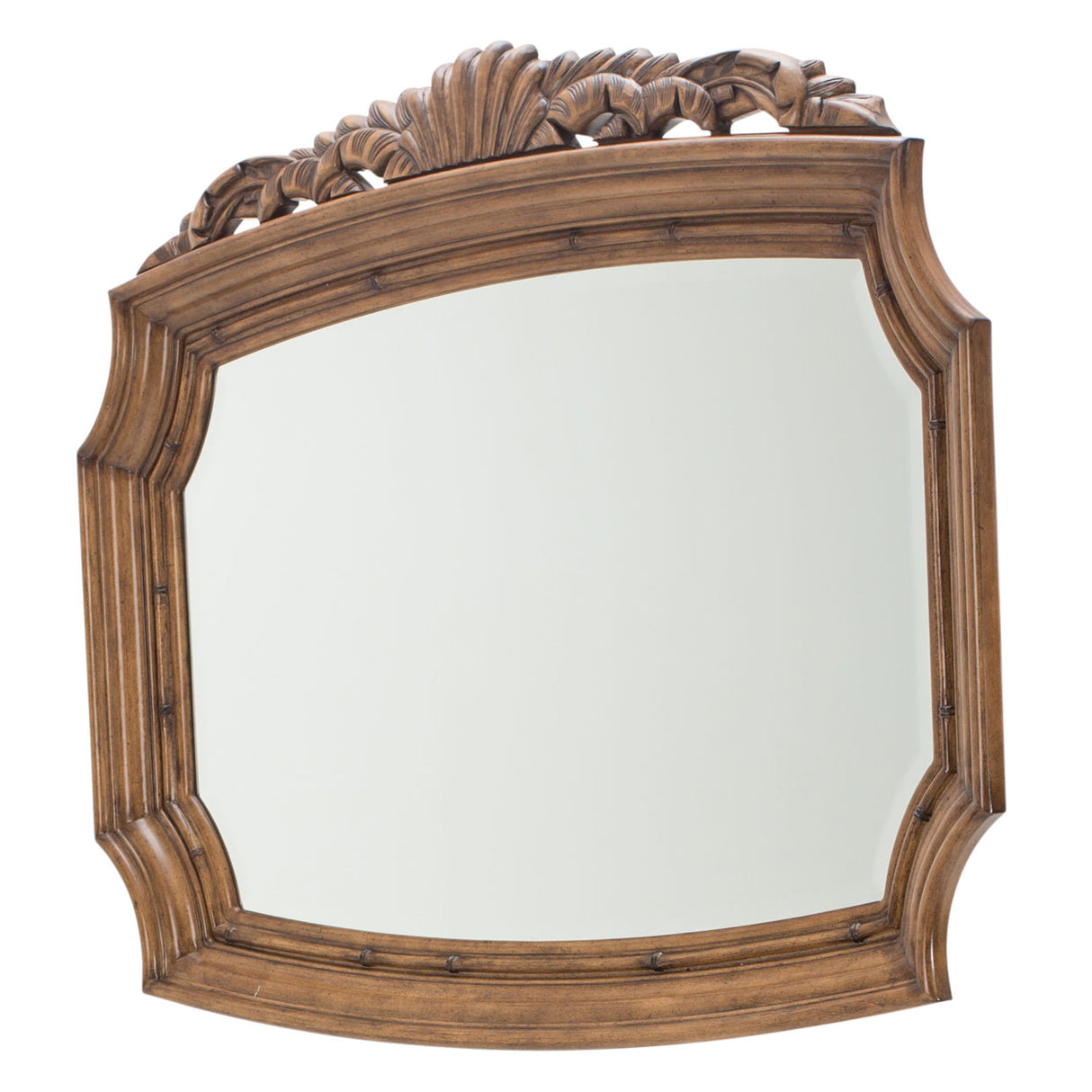 Excursions Caramel Cashmere Wall Mirror from Michael Amini - Luna Furniture