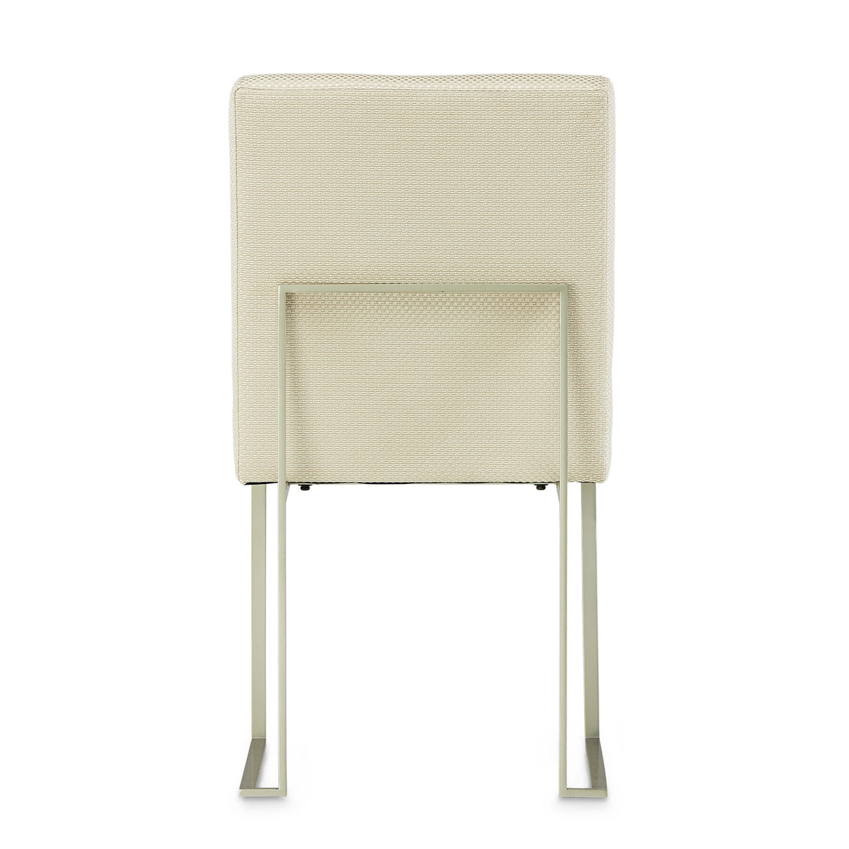 Laguna Ridge Brushed Silver Side Chair from Michael Amini - Luna Furniture