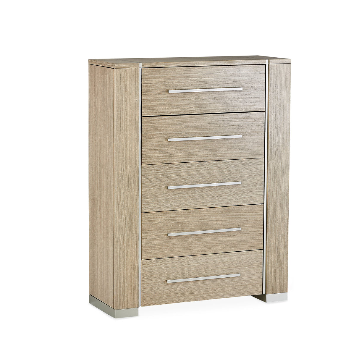 Laguna Ridge Washed Oak Vertical Storage Chest from Michael Amini - Luna Furniture