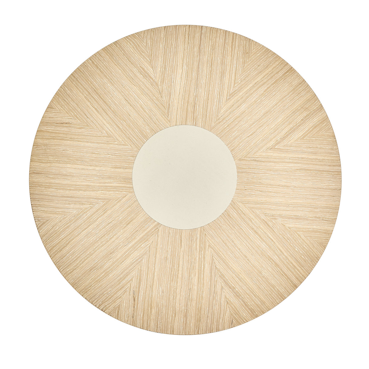 Laguna Ridge Washed Oak Round Chairside Table from Michael Amini - Luna Furniture