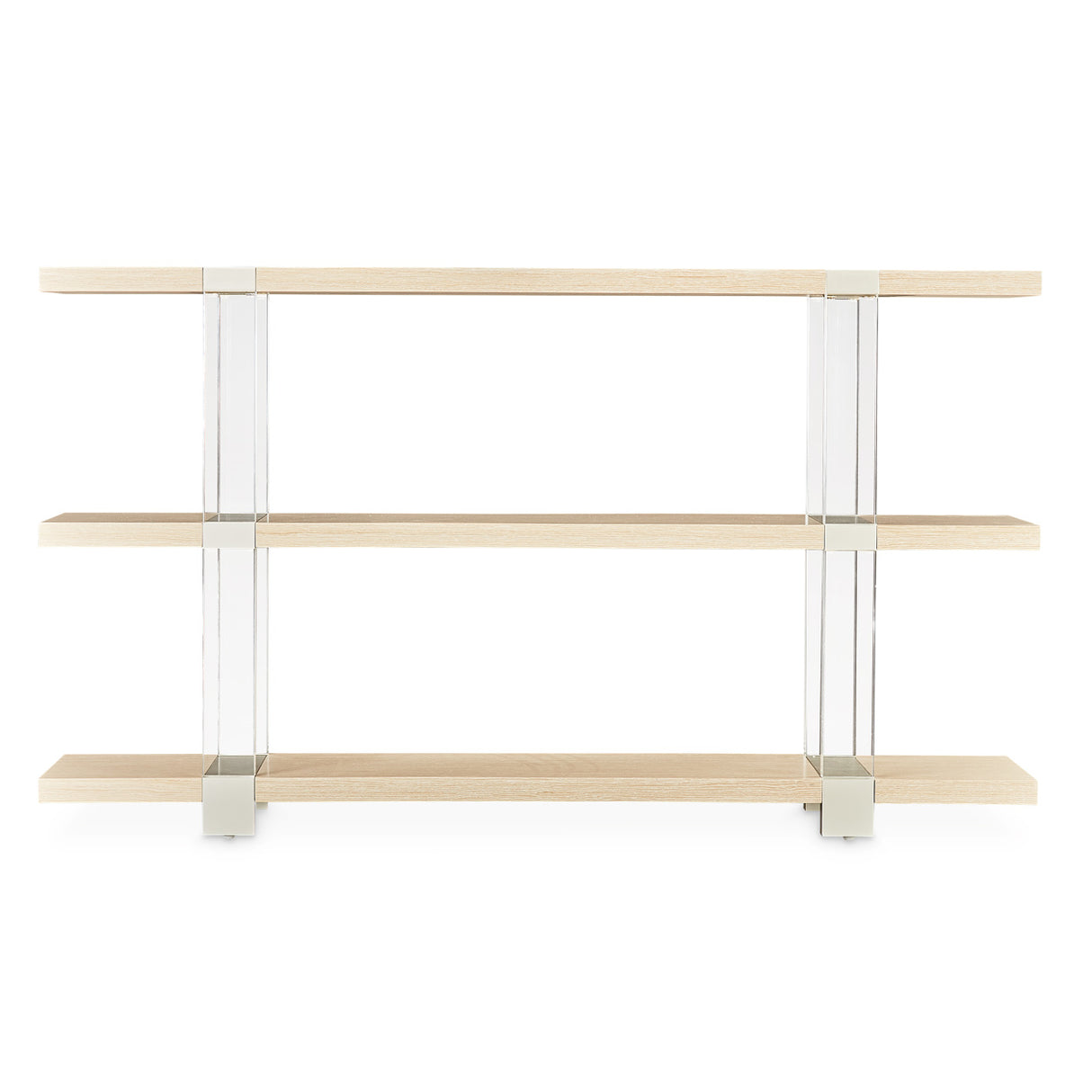 Laguna Ridge Washed Oak Console Table from Michael Amini - Luna Furniture