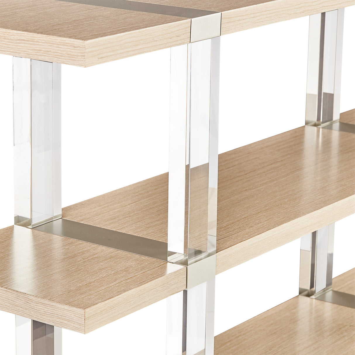 Laguna Ridge Washed Oak Console Table from Michael Amini - Luna Furniture