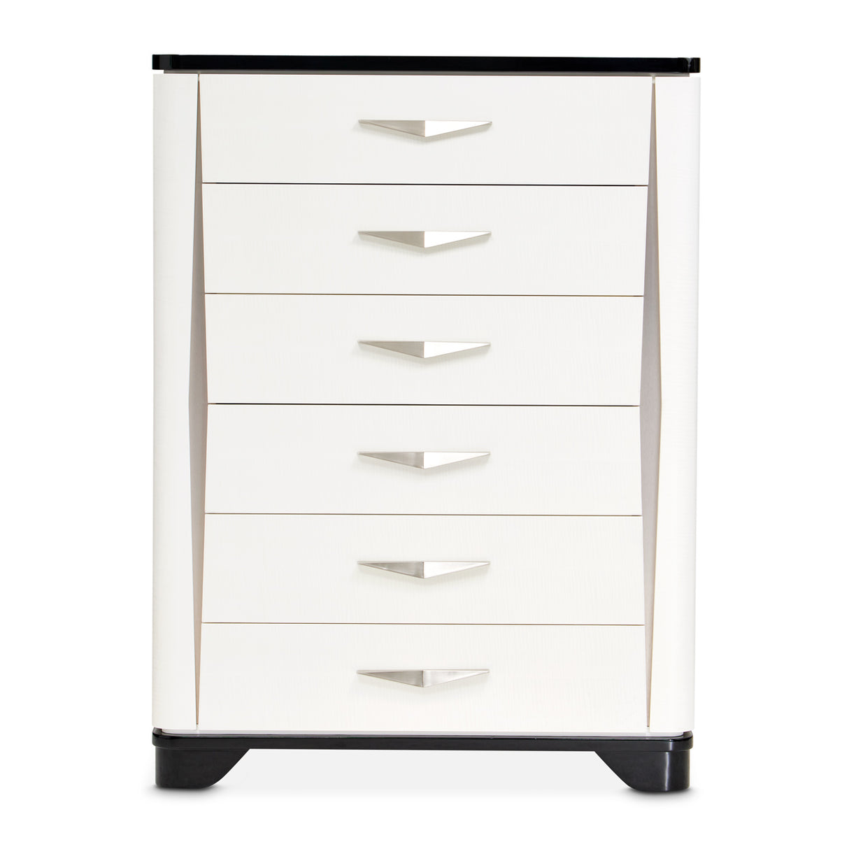 Tuxedo Piano Keyboard 6 Drawer Chest Piano Keyboard from Michael Amini - Luna Furniture