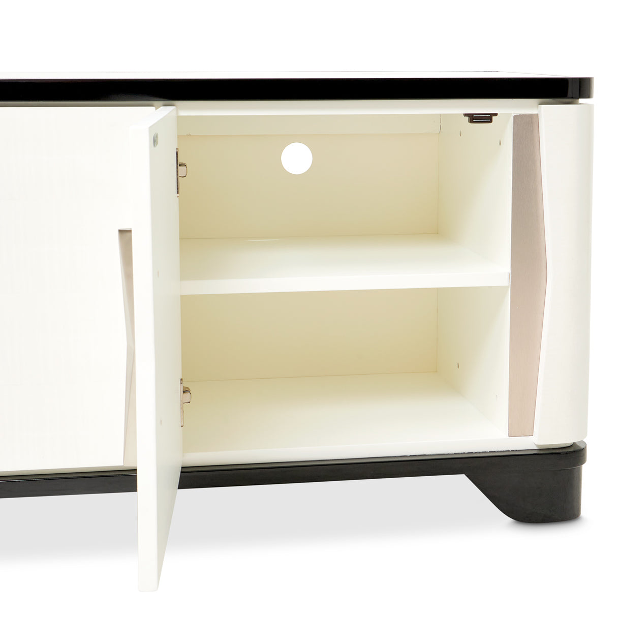 Tuxedo Piano Keyboard Media Cabinet from Michael Amini - Luna Furniture