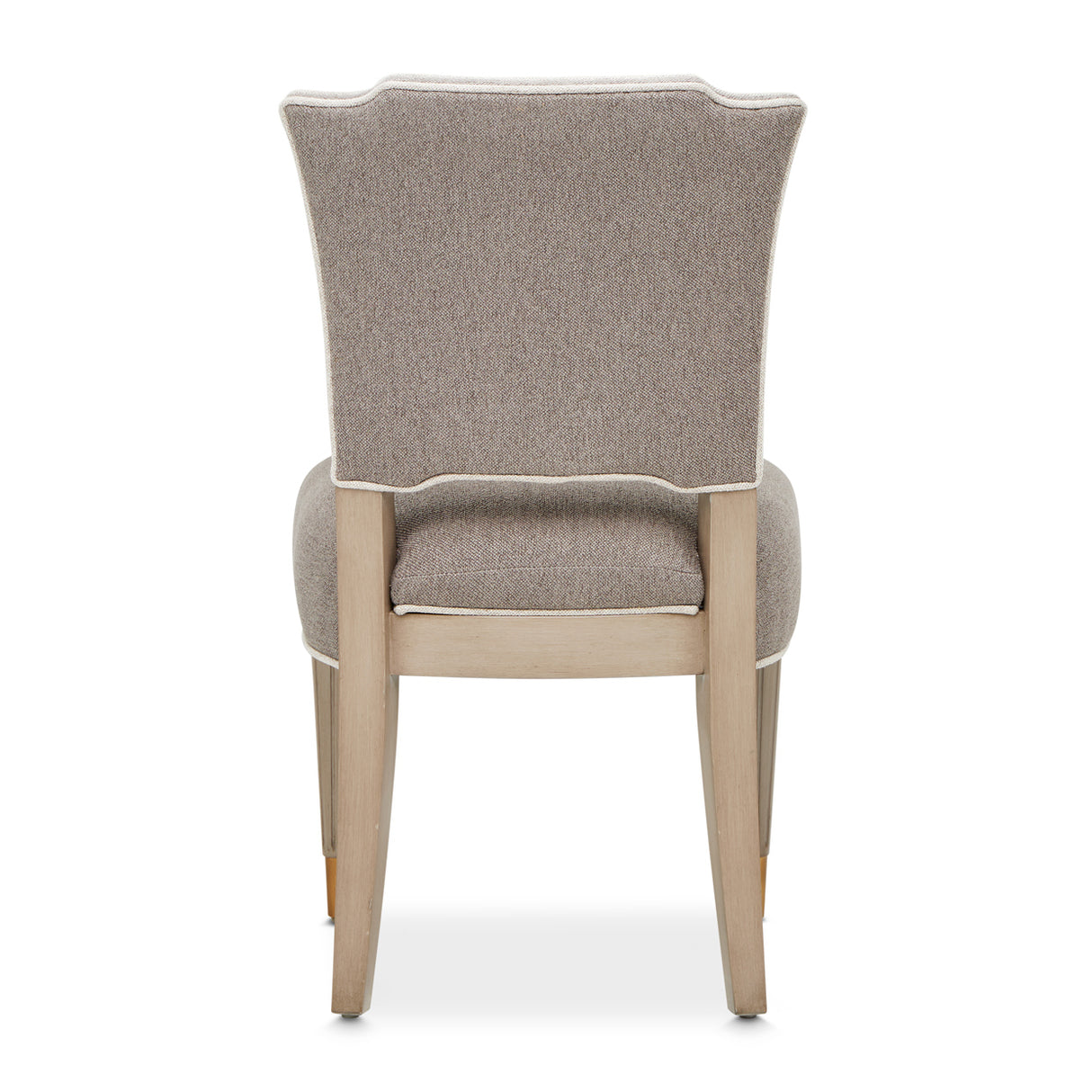 St. Charles Dove Gray Vanity Chair from Michael Amini - Luna Furniture