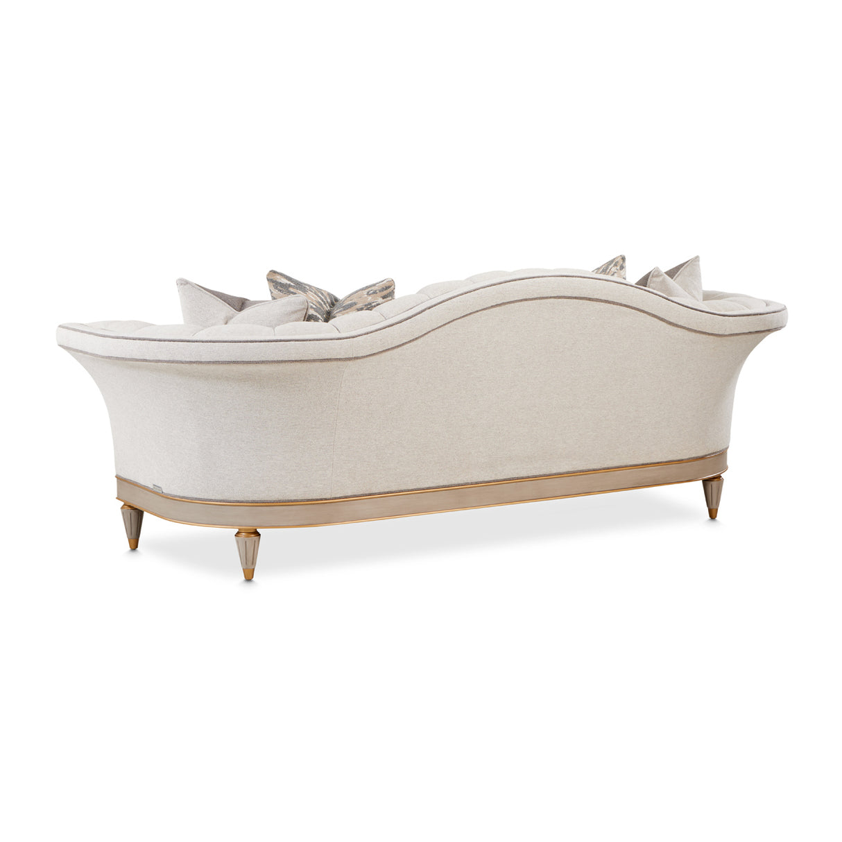St. Charles Dove Gray Sofa from Michael Amini - Luna Furniture