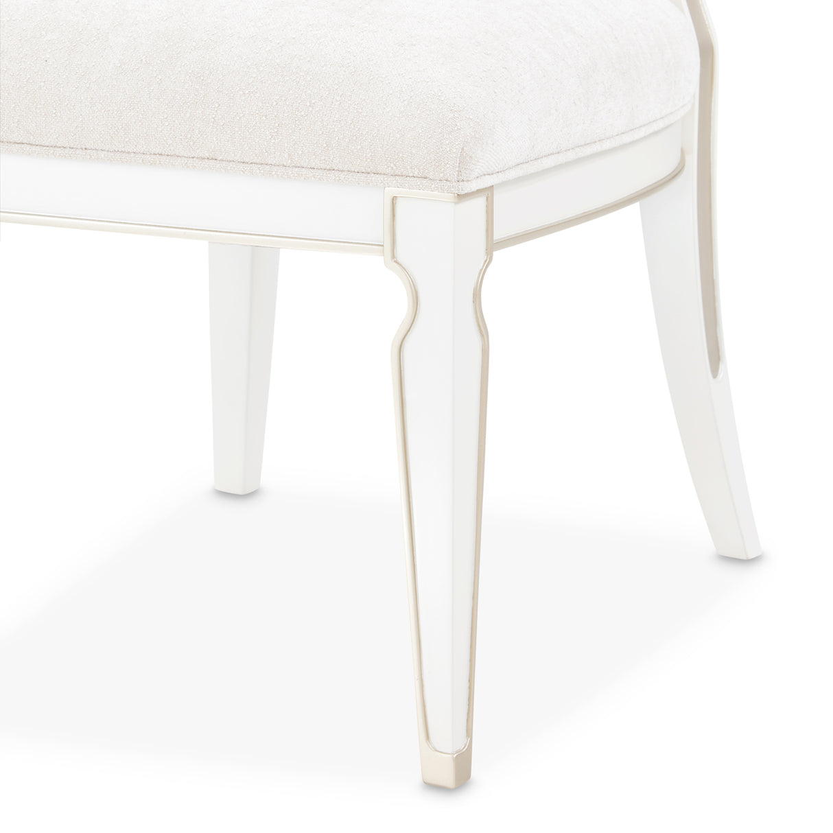 La Marisia Creamy Pearl Dining Side Chair from Michael Amini - Luna Furniture