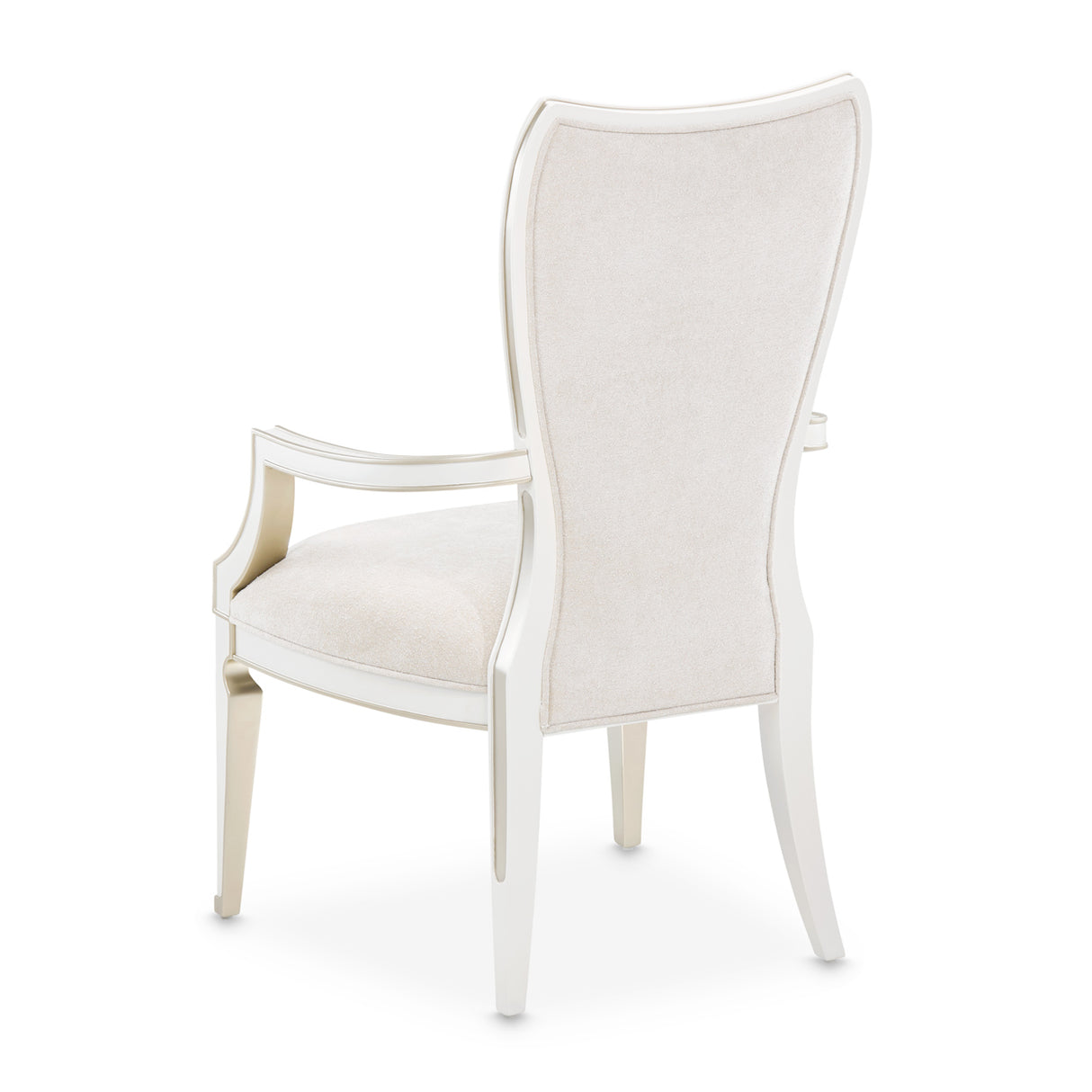 La Marisia Creamy Pearl Dining Arm Chair from Michael Amini - Luna Furniture