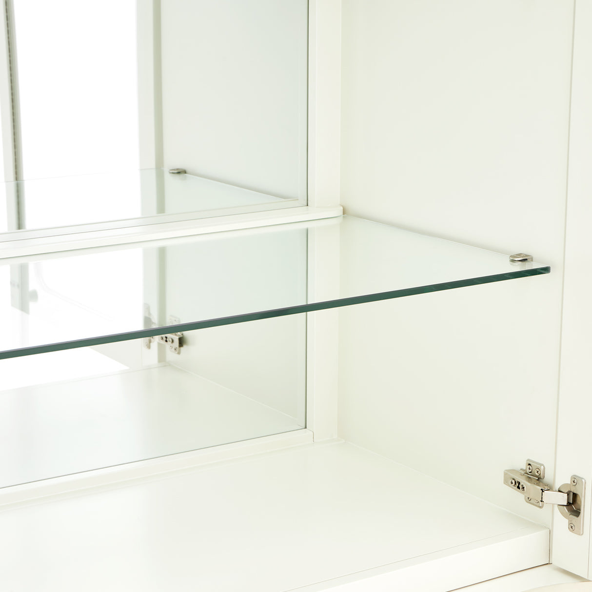 La Marisia Creamy Pearl Display Cabinet from Michael Amini - Luna Furniture
