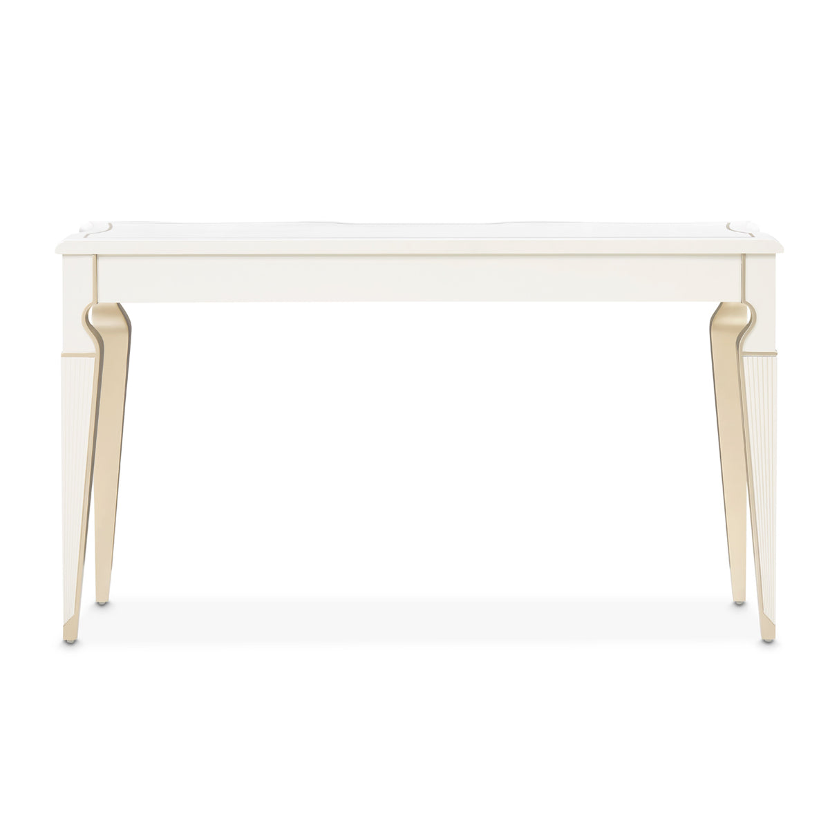 La Marisia Creamy Pearl Console Table from Michael Amini - Luna Furniture