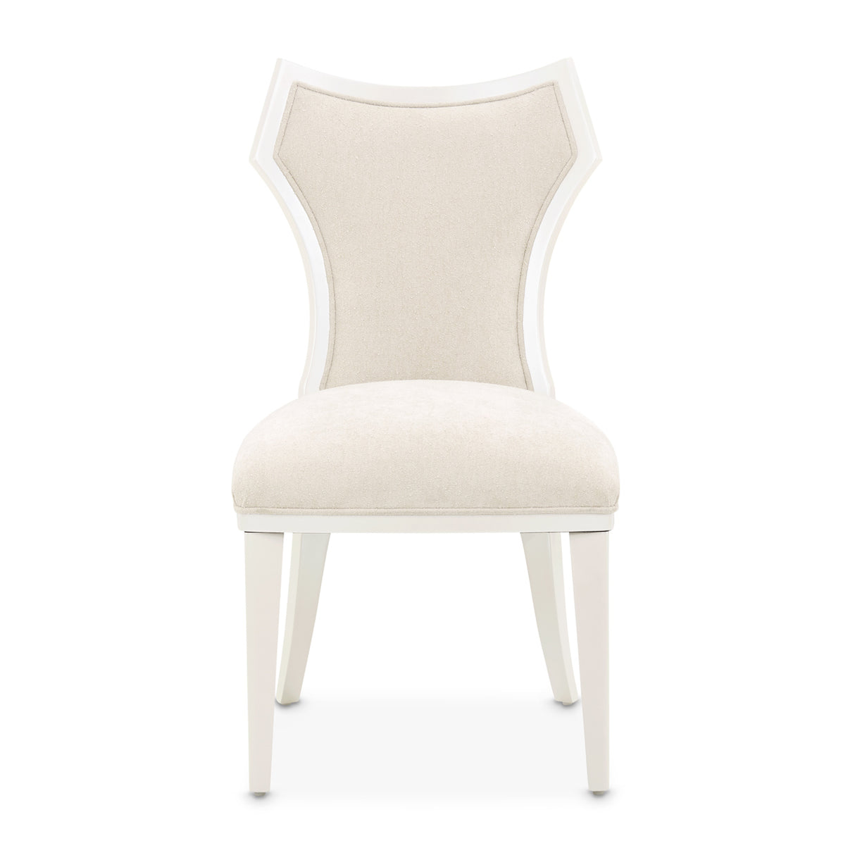 La Marisia Creamy Pearl Vanity Chair from Michael Amini - Luna Furniture