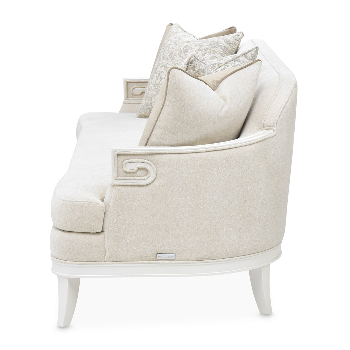 La Marisia Light Champagne Sofa from Michael Amini - Luna Furniture