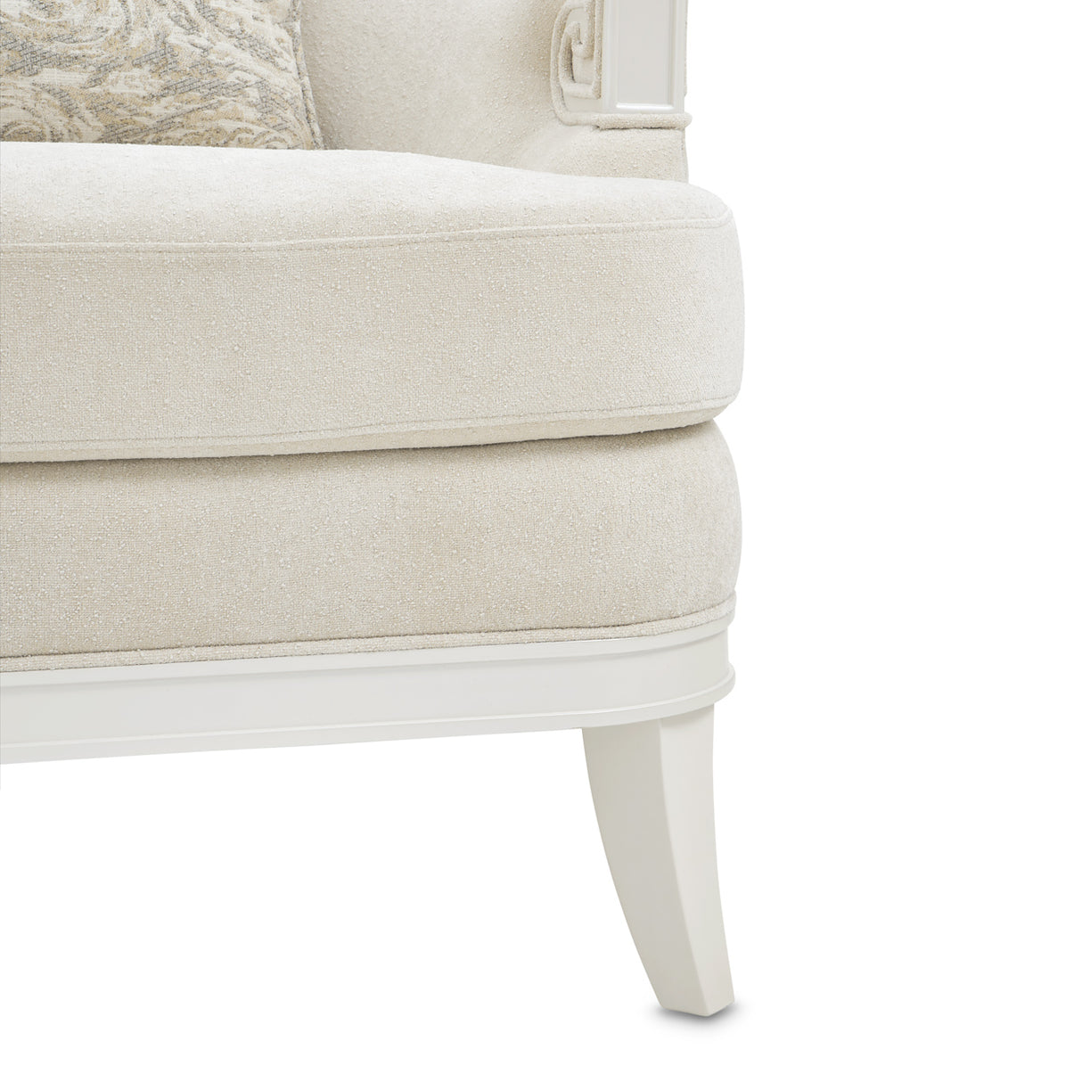 La Marisia Light Champagne Matching Accent Chair from Michael Amini - Luna Furniture