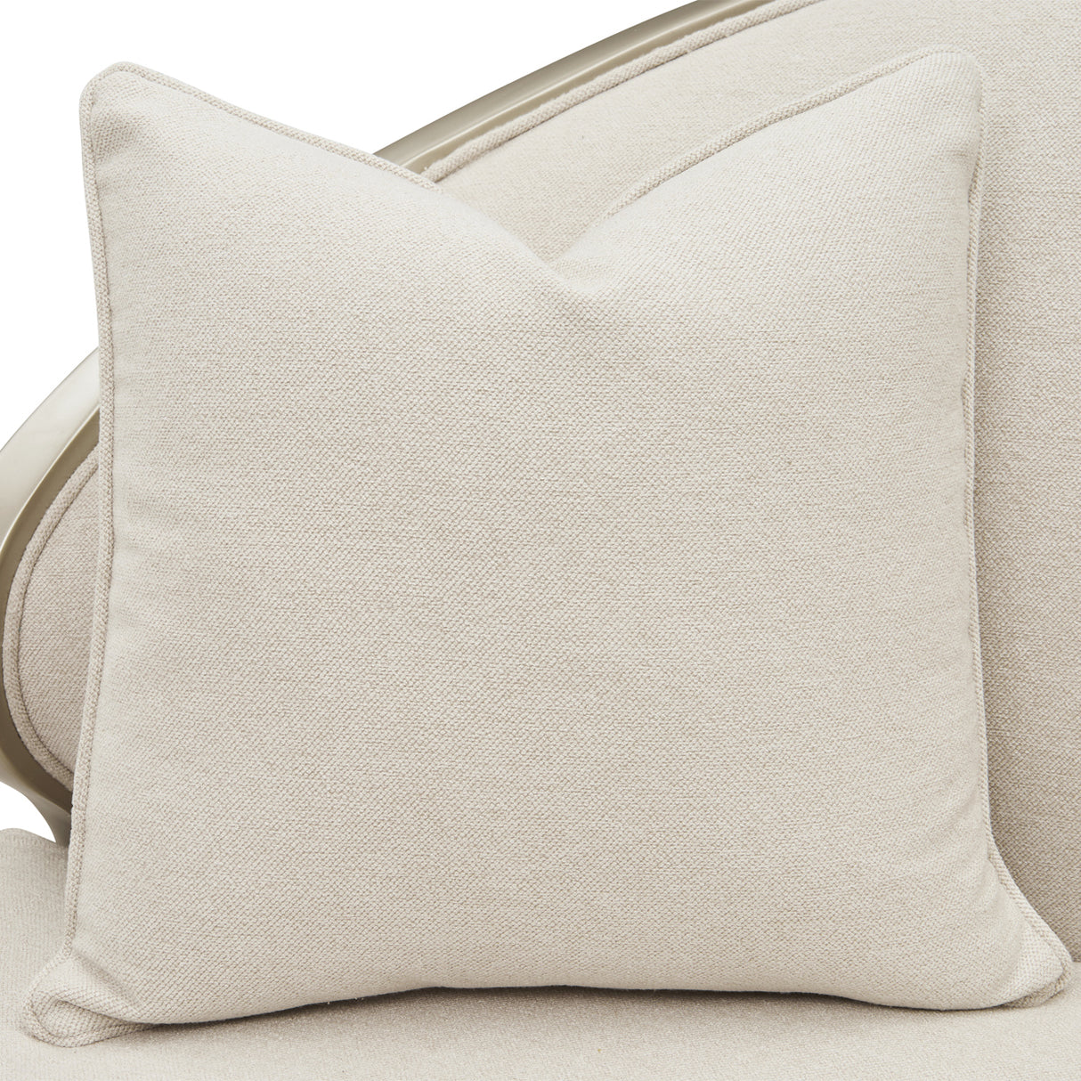Camellia Field Caramel 2-piece Sofa - Cornsilk/champagne from Michael Amini - Luna Furniture