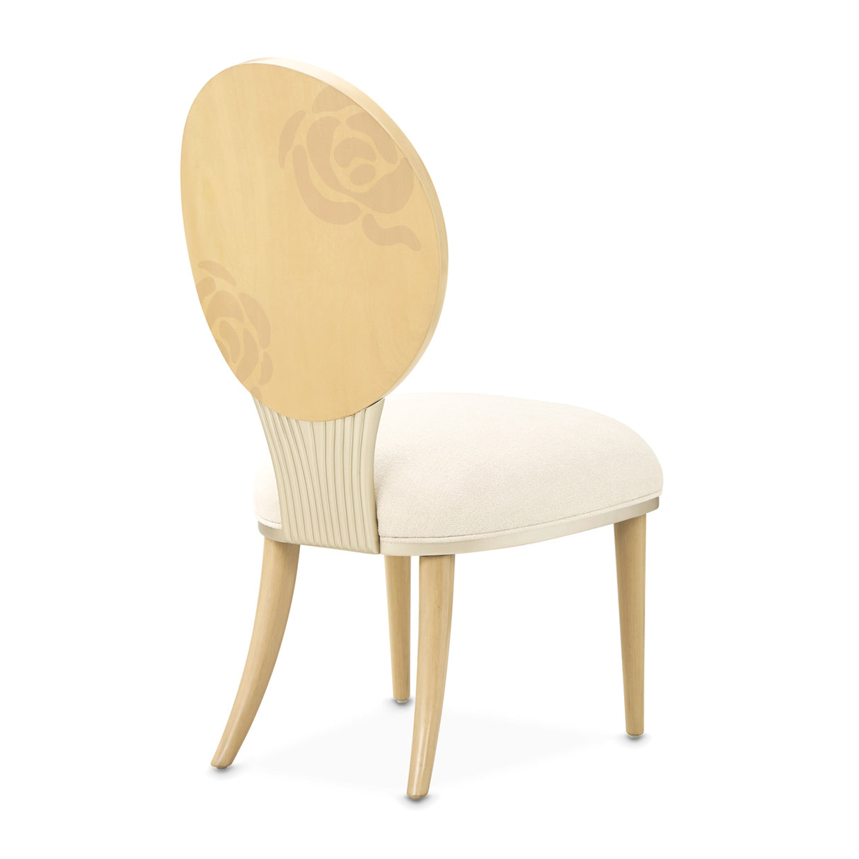 Camellia Field Caramel Dining Side Chair from Michael Amini - Luna Furniture