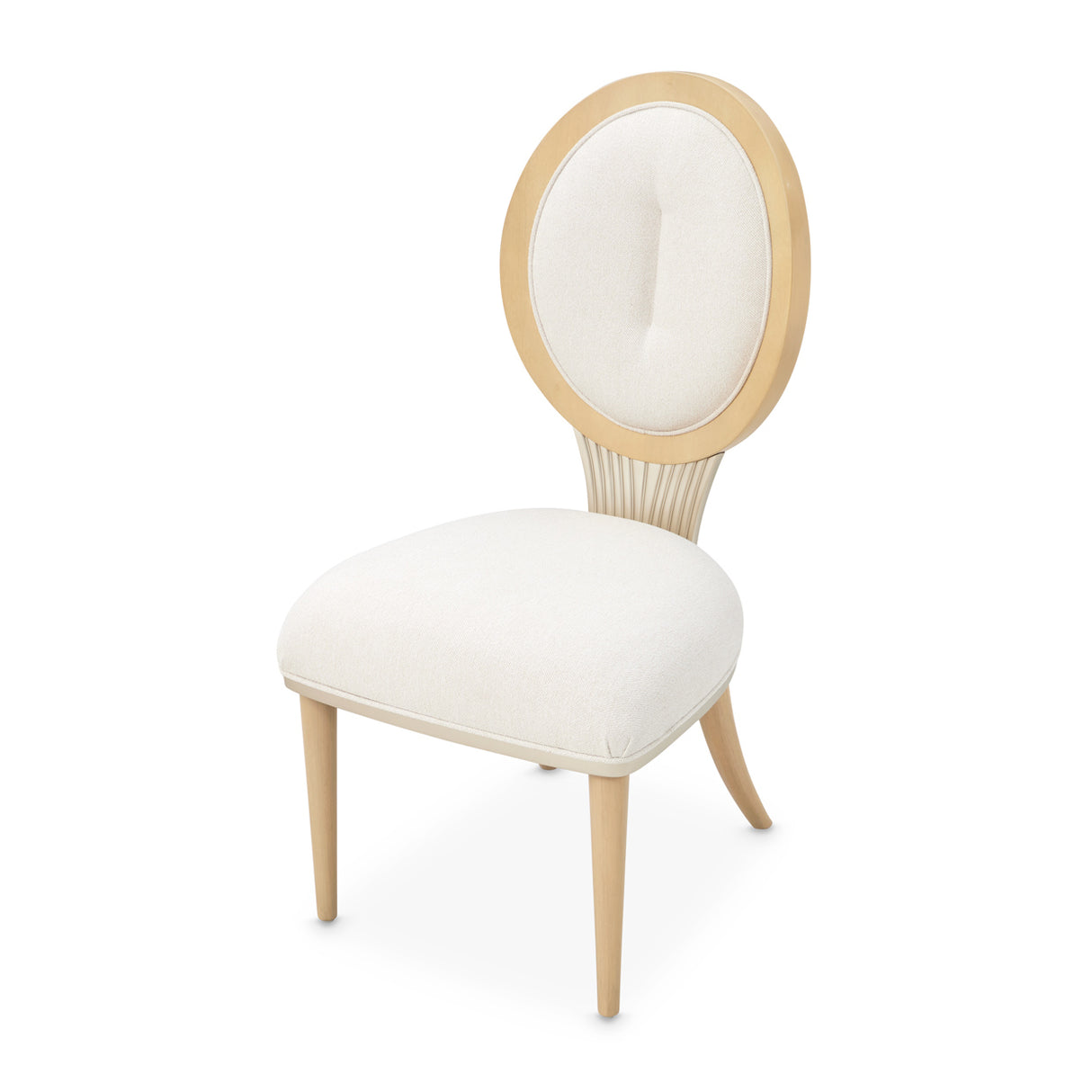 Camellia Field Caramel Dining Side Chair from Michael Amini - Luna Furniture