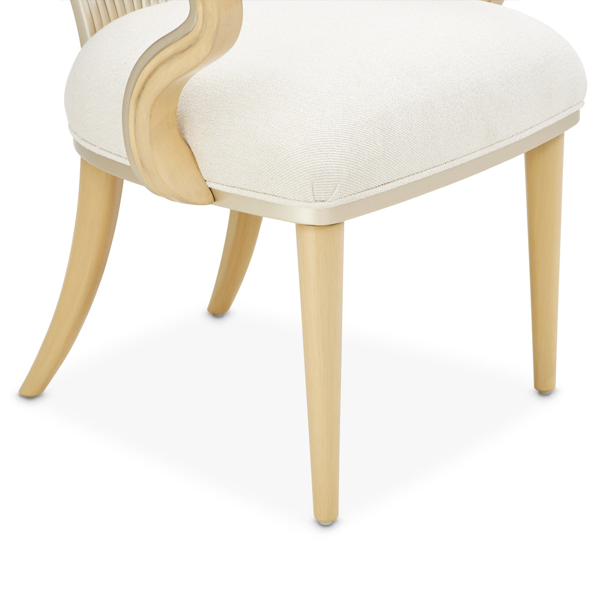 Camellia Field Caramel Dining Arm Chair from Michael Amini - Luna Furniture