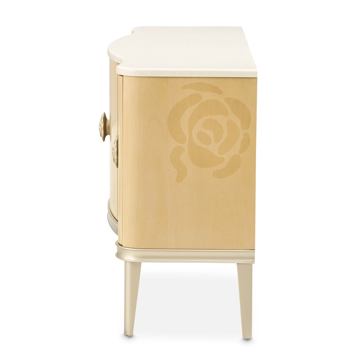 Camellia Field Caramel Sideboard from Michael Amini - Luna Furniture
