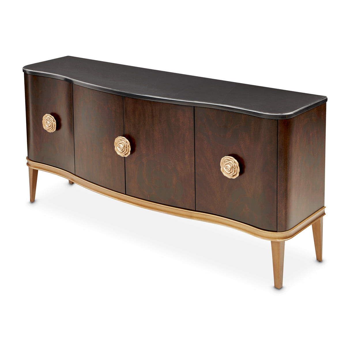 Camellia Field Pecan Warm Pecan Camellia Field Sideboard Warm Pecan from Michael Amini - Luna Furniture