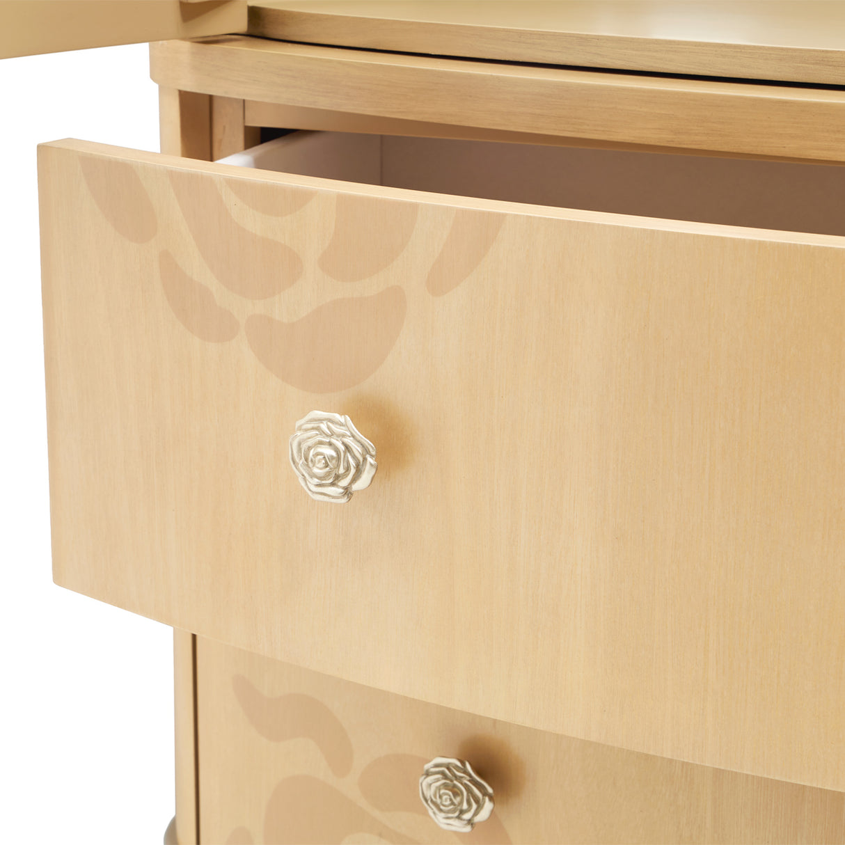 Camellia Field Caramel Display Cabinet from Michael Amini - Luna Furniture