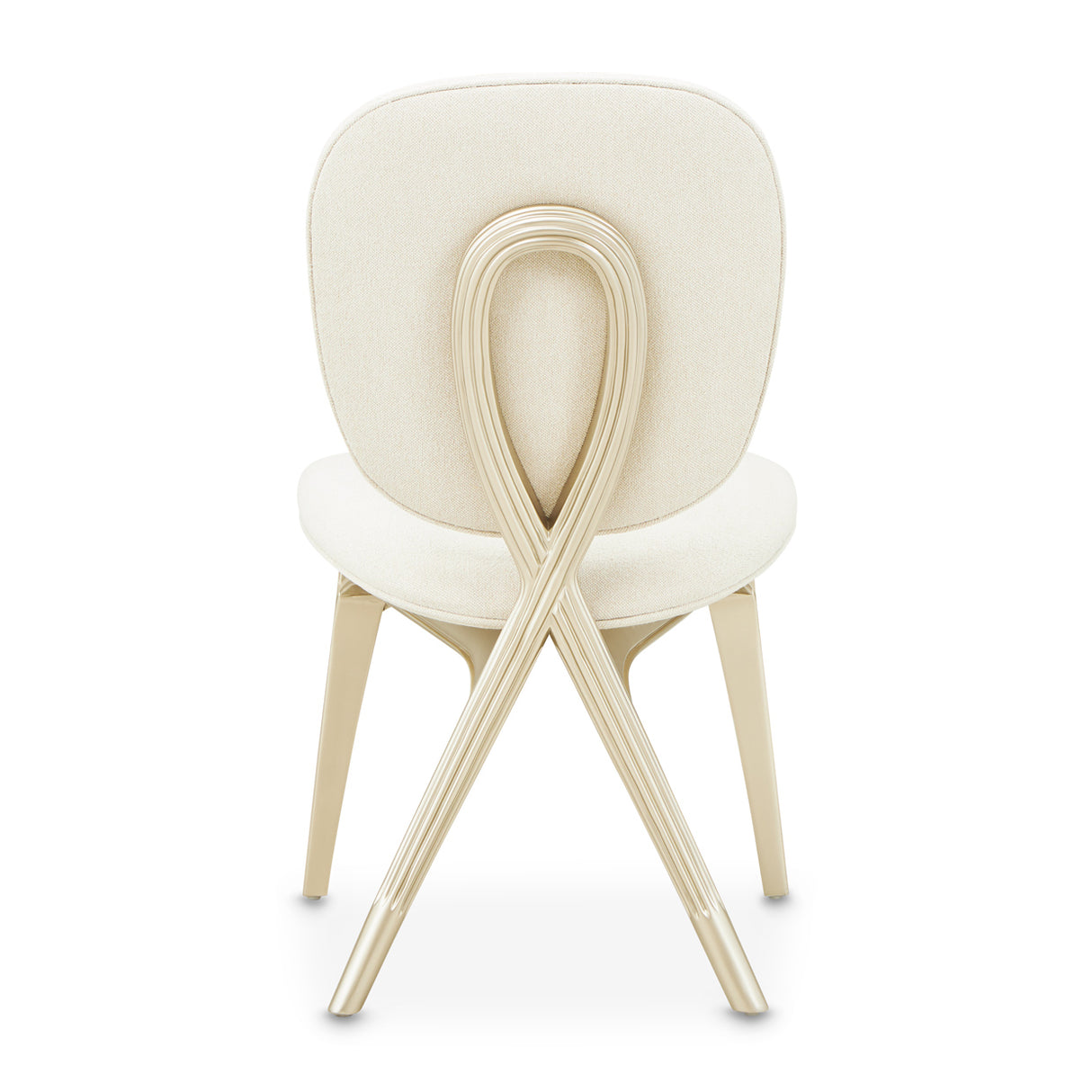 Camellia Field Caramel Vanity Chair from Michael Amini - Luna Furniture