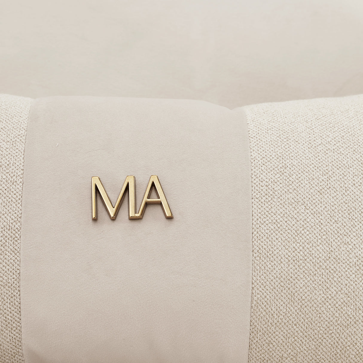 Camellia Field Caramel Asymmetrical Sofa from Michael Amini - Luna Furniture