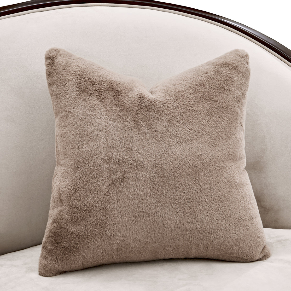Camellia Field Pecan Warm Pecan Asymmetrical Sofa from Michael Amini - Luna Furniture